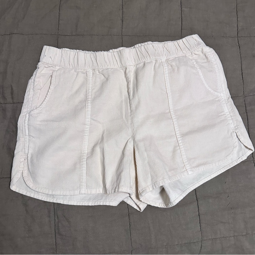 Madewell corduroy pull on shorts